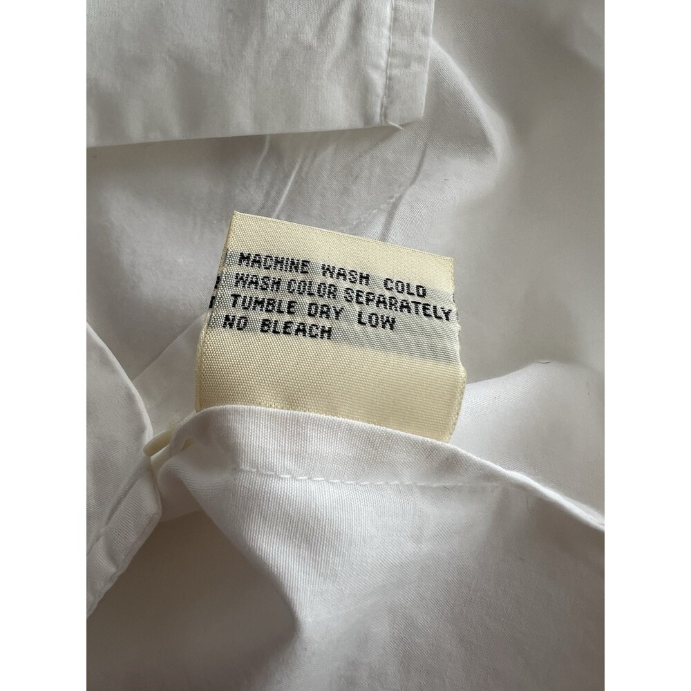 Vtg Robert Comstock Oeste Western Collared Button Up Blouse Cotton Embroidered L - Picture 7 of 9